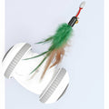 Electric Interactive Cat Toy With Interchangeable feathers