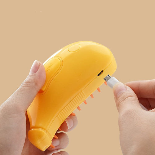 3 In 1 Pet Steam pet Cleaning Massage brush