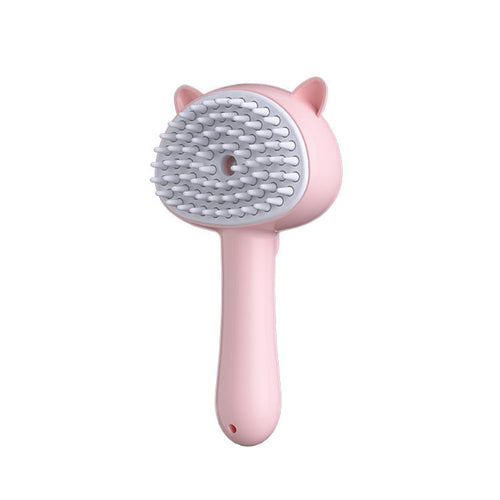 Multifunctional steaming pet Grooming brush