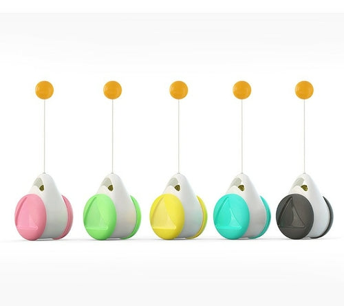 Electric Tumbler Balanced Wheel Swinging Ball Cat Toy